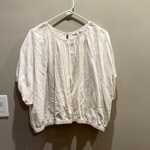 Madewell Linen Open Back Top